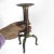 Copper Vintage Brass and Copper Pillar Candle Holder Three Legs Staging Shelf Decor Dining Table Patina Corrosion For Sale - Image 8 of 8