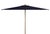 Spritely Home Aklin 6.5Ft X 10Ft Rectangle Wooden Pulley Market Umbrella (No Tilt), Navy For Sale - Image 4 of 4