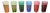 Mid-Century Modern German Drinking Glasses, 1960s, Set of 6 For Sale