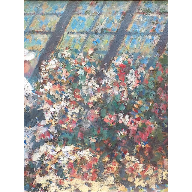 Original Vintage Mid 20th Century Signed/Dated Framed Donald Roy Purdy Impressionist Oil/Board For Sale - Image 4 of 9