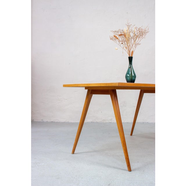 Brown Mid-Century Coffee Table, 1960s For Sale - Image 8 of 13