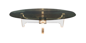 Illuminated Coffee Table by Philippe Jean, 1970s