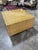 Boho Coastal Wicker Glass Top Cube Coffee Table For Sale - Image 9 of 10