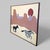 Wood Vintage Signed 1994 Southwestern Horse and Desert Landscape Painting For Sale - Image 7 of 8