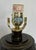 Mid-Century Modern Pleated/ Ribbed Metal Gourd Large Table Lamp For Sale - Image 10 of 13