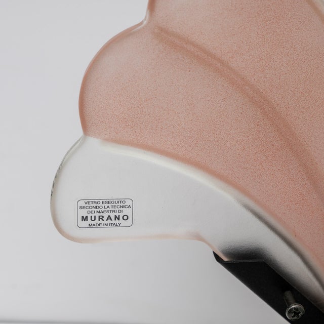 1970s Art Deco Style Murano Glass Table Lamps, 1970s, Set of 2 For Sale - Image 5 of 6