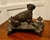 Late 19th Century French Inkwell Stand with Hunting Retriever Dog, 1880 For Sale - Image 5 of 7
