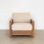 1970s Solid Wood Club Chair For Sale - Image 4 of 13