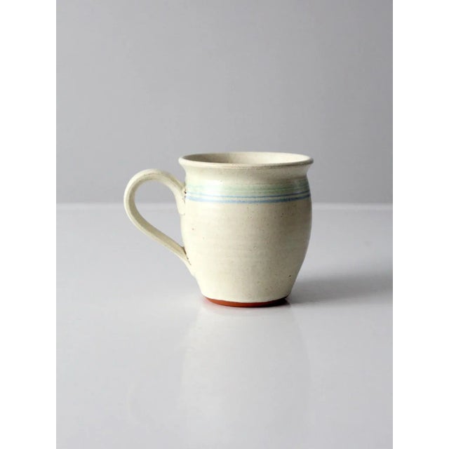 Vintage Studio Pottery Mug For Sale - Image 6 of 12