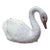 Vintage Late 20th Century Leather Swan Sculpture by Frederico For Sale