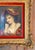 Late 19th Century 19th Century Continental European French Style Portrait Painting of a Lady in Red, Signed For Sale - Image 5 of 14