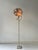 No. 34 floor lamp by sander bottinga dimensions: d 30 cm x w 40 cm x h 140 cm materials: brass, wood, marble embroidered...