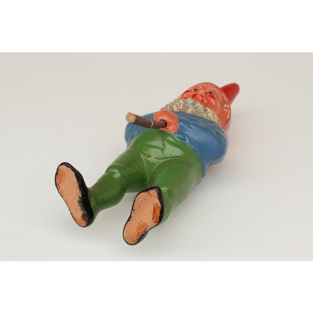 Terracotta Garden Gnome, 1970s For Sale - Image 9 of 10