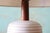 Mid-Century Modern 1960s Gordon and Jane Martz M56 Lamp for Marshall Studios White Tan Black Decorations 20" For Sale - Image 3 of 9