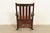 Stickley Style Antique Mission Oak Arts & Crafts Rocking Chair, Circa 1910 For Sale - Image 10 of 11
