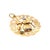 Early 21st Century Chantecler Capri 18k Large Logo Rooster Charm For Sale - Image 5 of 11