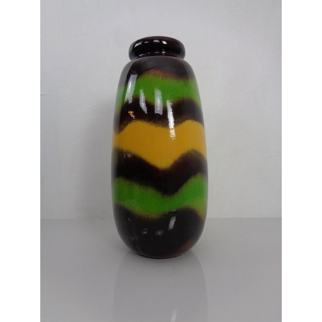 Large Pop Art Model 284-47 Vase in Glazed Ceramic from Scheurich, Germany, 1970s For Sale - Image 18 of 18