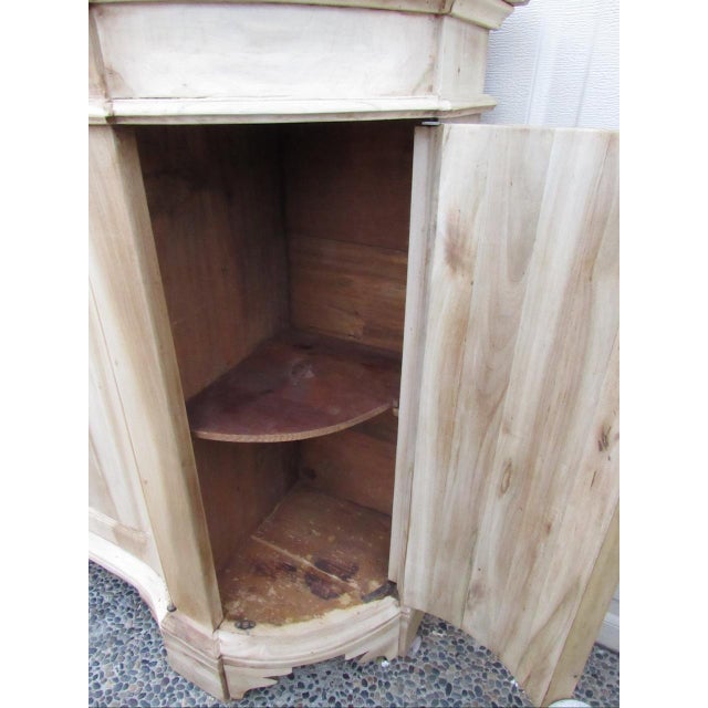 Antique Bleached Out and Weathered Italian Credenza For Sale - Image 10 of 18