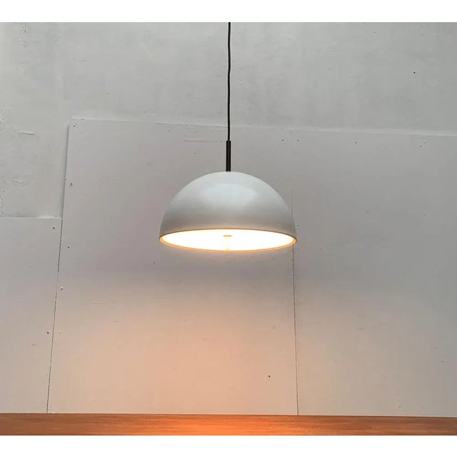 Mid-Century German Space Age Dome Pendant Lamp from Staff Leuchten For Sale - Image 15 of 18