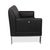 Glove JR-8900 2-Seater Sofa in Black Leather from Jori For Sale - Image 13 of 16
