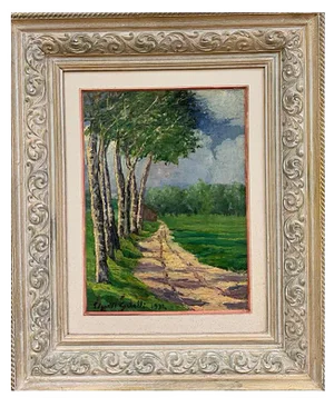 Edgardo Corbelli, Spring Landscape, 1934
