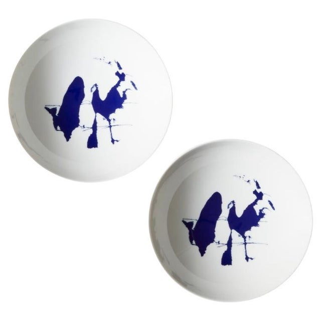 Deep Flat Tronc Plates by Charlotte Prerriand for Cassina, Set of 2 For Sale - Image 6 of 14