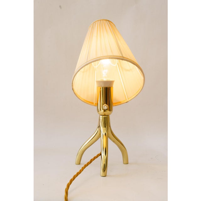 Table Lamp with Fabric Shade by Rupert Nikoll, 1950s For Sale - Image 6 of 17