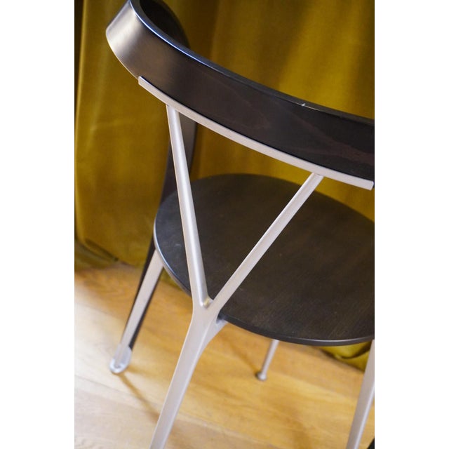 Model 952 Reverse Chairs by Andrea Branzi for Cassina, 1990s, Set of 4 For Sale - Image 11 of 14
