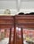 French Late 19th Century Mahogany Three-Door Glass Bookcase With Original Glass & Keys For Sale - Image 16 of 16