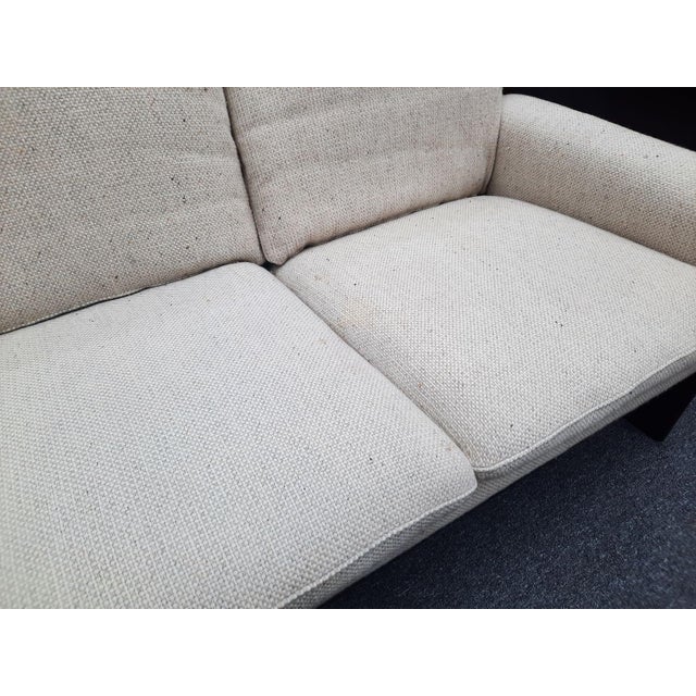 Mid-Century Sofa in Beech and Wool, 1960s For Sale - Image 11 of 12