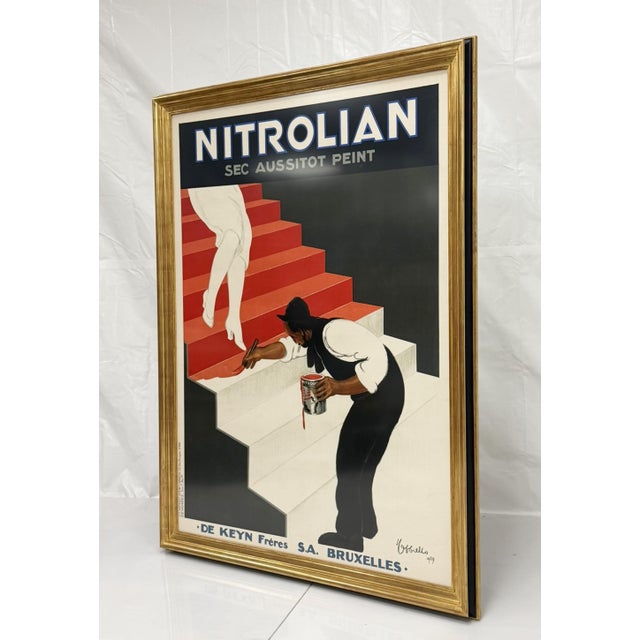 Leonetto Cappiello Nitrolian Art Deco Advertising Poster, Paris, 1929 For Sale In Los Angeles - Image 6 of 18