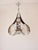 Chrome and Murano Art Glass Pendant Lamp from Mazzega, Italy, 1970s For Sale - Image 4 of 13