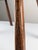 1940s Rustic Hand-Carved Wood Bench with Organic Free-Form Top, 1940s For Sale - Image 5 of 10