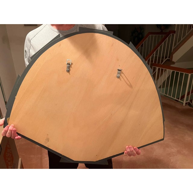 Custom made Art Deco Shell Mirror from the 1980