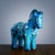 1960s Rimini Blu Horse Sculpture by Aldo Londi for Bitossi, Italy, 1970s For Sale - Image 5 of 18