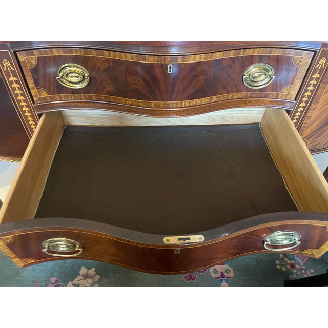 Councill Mahogany Sideboard, Federal Style Chairish