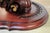 Vintage Mediterranean Style Carved Syroco Glass Top Round Low End Tables - Pair For Sale - Image 9 of 10