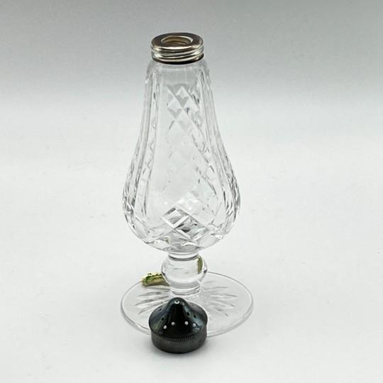 1990s Waterford Crystal “Glengariff” Pattern Salt and Pepper Shakers 6" (Never Used) For Sale - Image 11 of 18