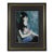 Marie Laurencin's "Portrait of Baronne Gouraud in Black Mantilla" Print For Sale