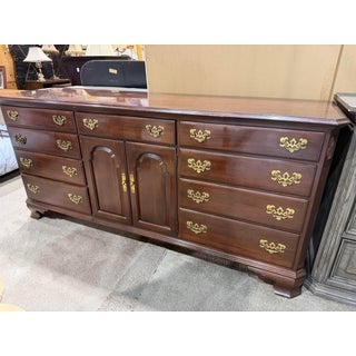 Ethan Allen Cherry Wood Dresser For Sale