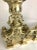 18th Century French Louis XVI Gilded Bronze Fireplace Chenets or Urn Andirons For Sale - Image 9 of 11