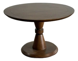 Made to Order: Forma Dining Table in Walnut Stained Oak, 48”