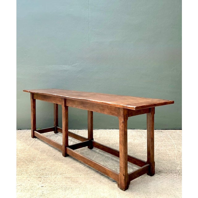 Vintage Therien Studios Rustic Plank Console Table For Sale - Image 13 of 18