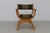 Danish Kurul Armchair in Oak and Striped Green Wool by Henning Kjærnulf, 1960s For Sale - Image 12 of 18