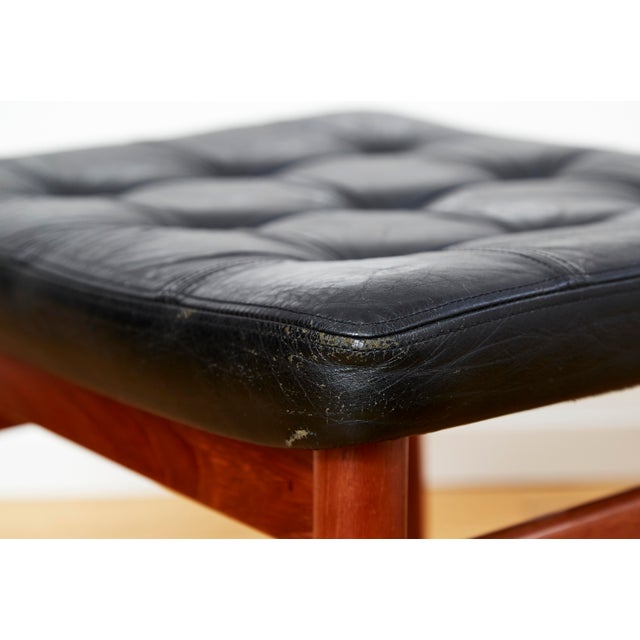 Black FD 164 Ottoman by Arne Vodder for France & Son, 1960s For Sale - Image 8 of 11