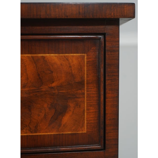 Theodore Alexander Bow Front Mahogany Chest For Sale - Image 10 of 18