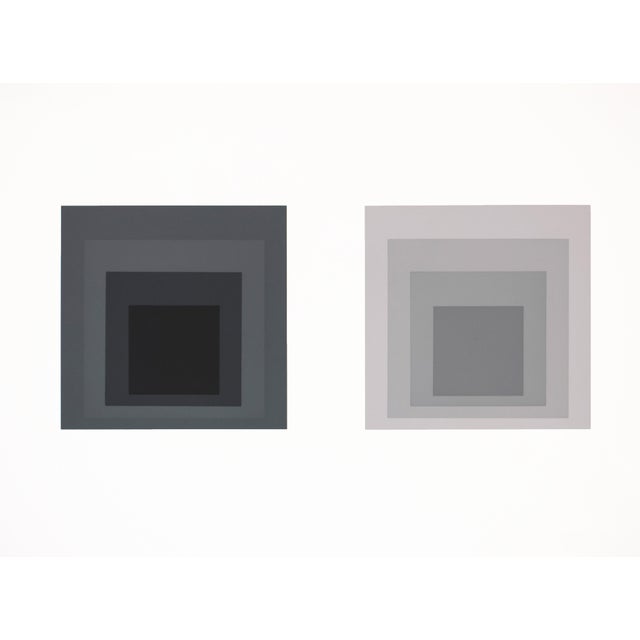 Bauhaus Suite of Three Josef Albers Serigraphs From "Formulation : Articulation" For Sale - Image 3 of 8