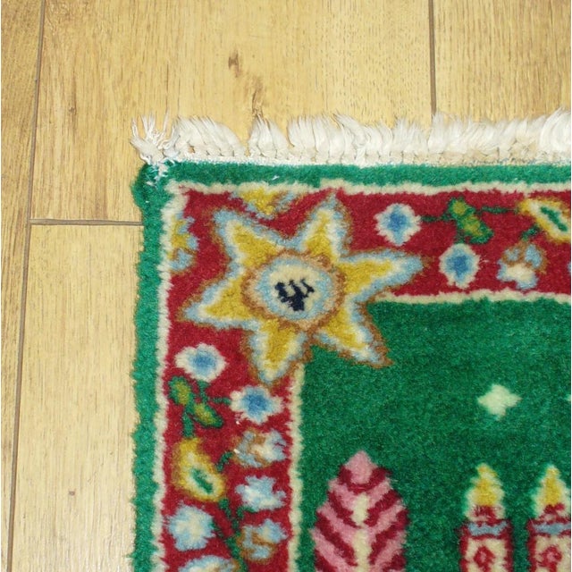 MidCentury Jewish Prayer Rug 1′6″ × 2′ Chairish