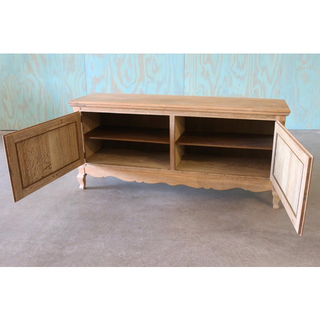 1960s Diminuitive Henning Kjaernulf Danish Quarter Sawn Oak Sideboard Cabinet Danish Modern, Attributed For Sale - Image 12 of 16