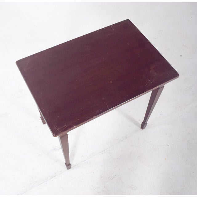 Mid-Century Side Table in Mahogany, 1950s For Sale - Image 6 of 7